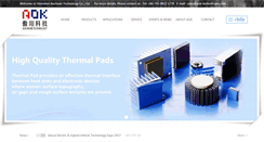 Desktop Screenshot of aok-technologies.com