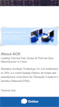 Mobile Screenshot of aok-technologies.com